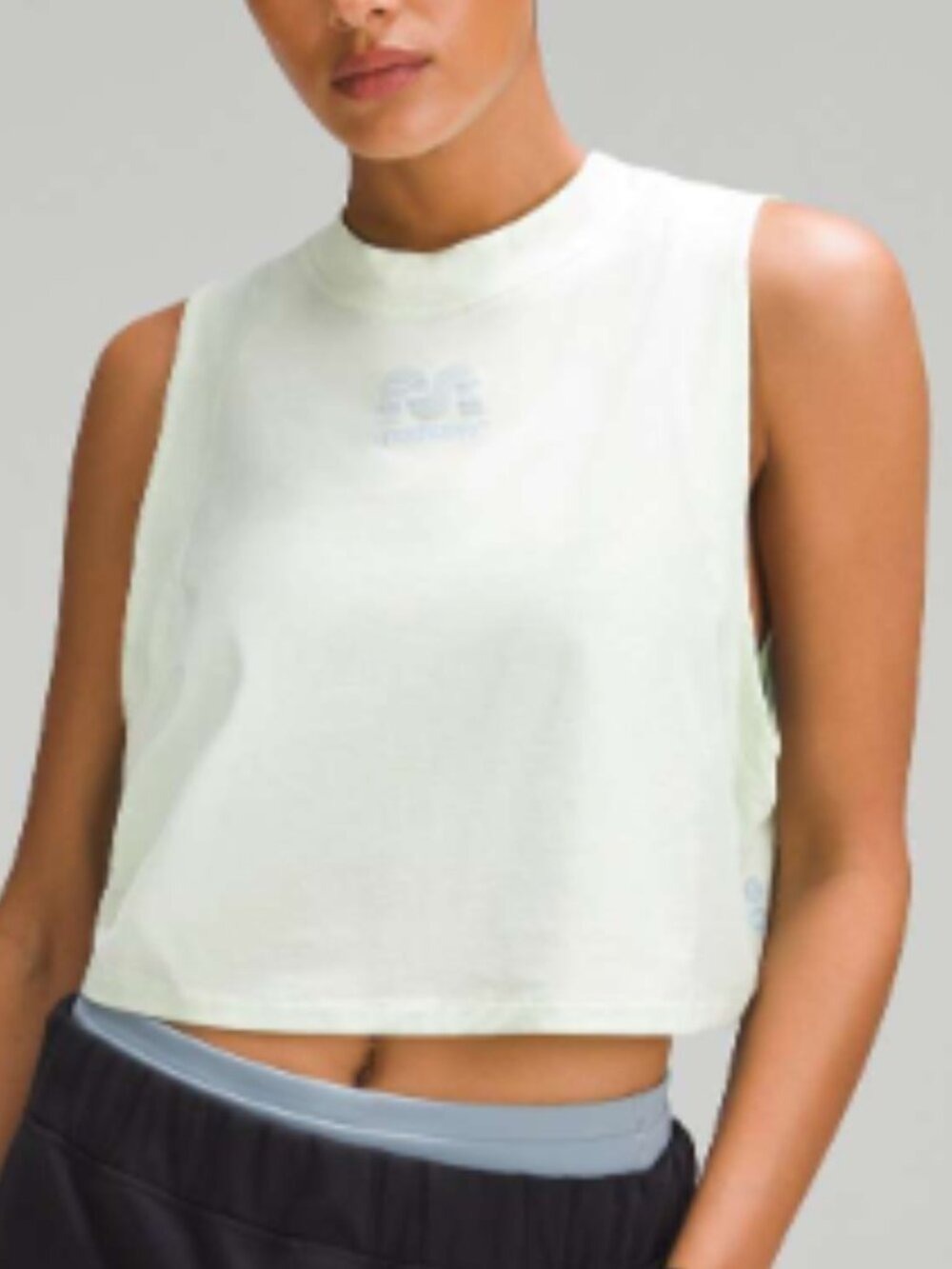 Lululemon x Madhappy All Yours Crop Tank Top Size 8 in Heathered Elixir